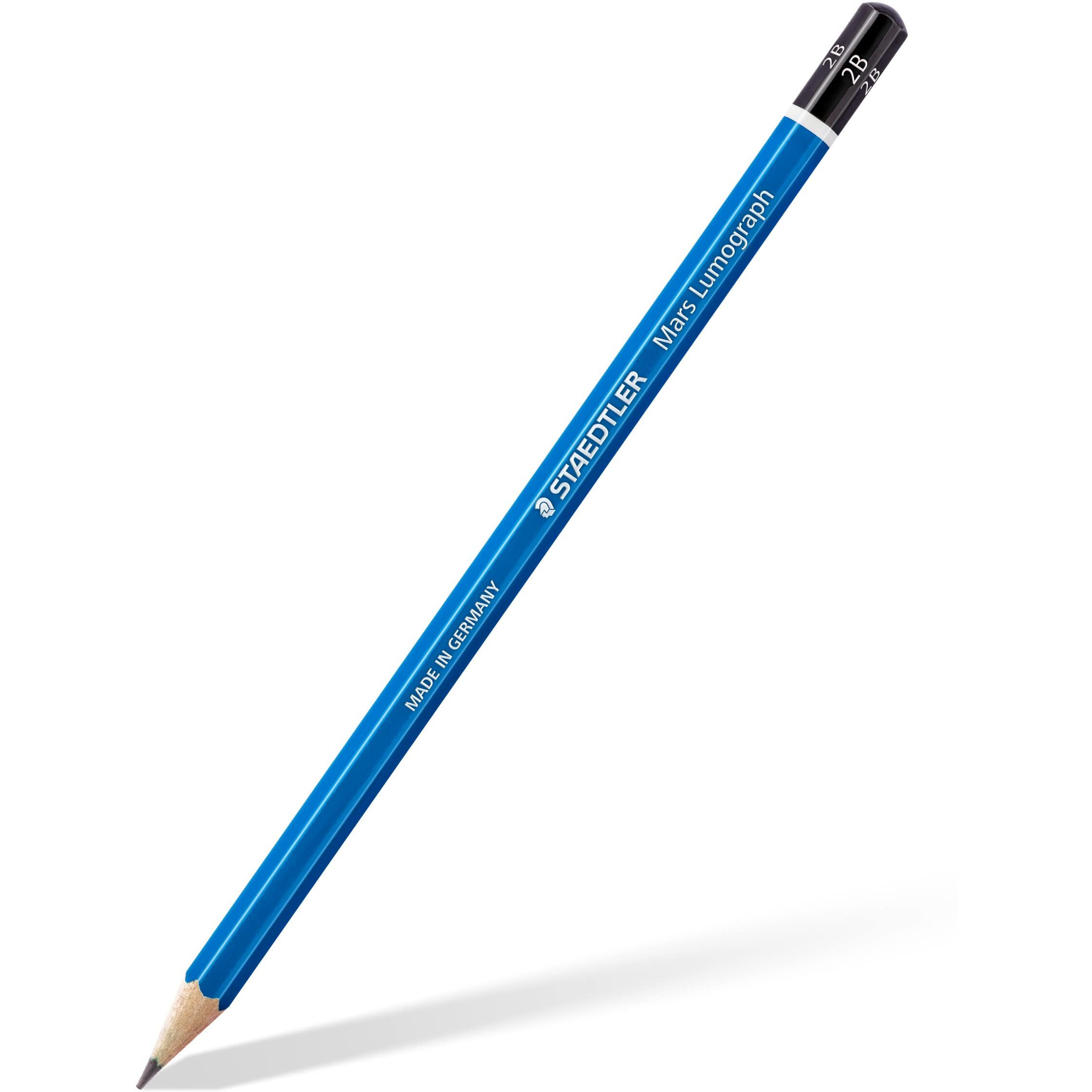 Staedtler Mars Lumograph 2B Pencil (Pack Of 12)