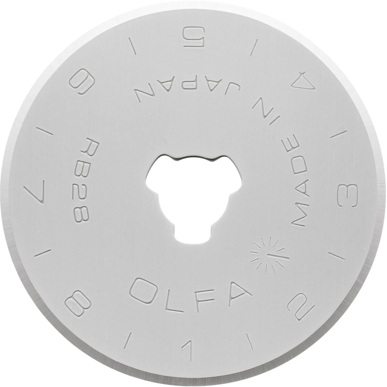 Olfa 28Mm Rotary Blade Refill- 10 Per Package
