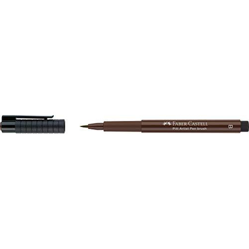 Faber-Castell Pitt Artist Color Pen Set - Pack Of 10, B (Sepia)