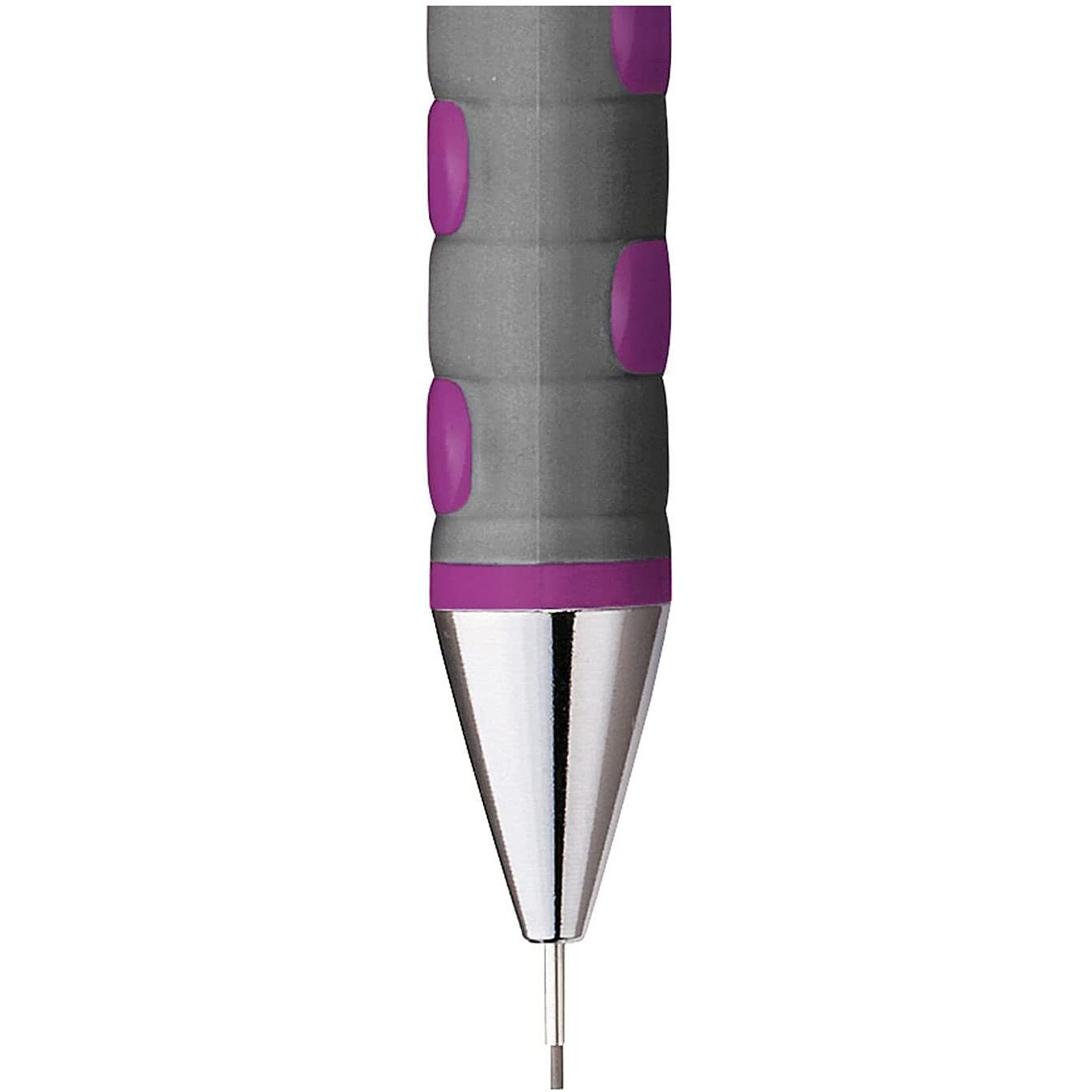 Rotring 0.5Mm Mechanical Clutch Lead Pencil | Tikky | For Smooth Writing Drafting Drawing | Neon Purple Barrel | Stationery