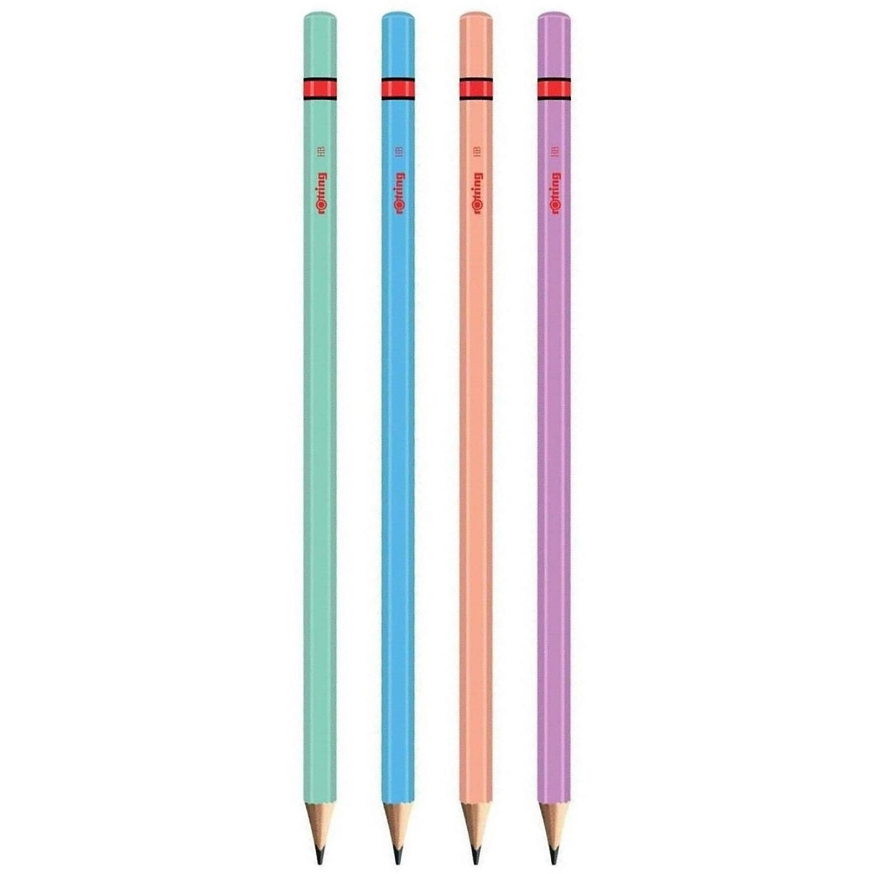 Rotring Metallic Pencil, 4-Pack