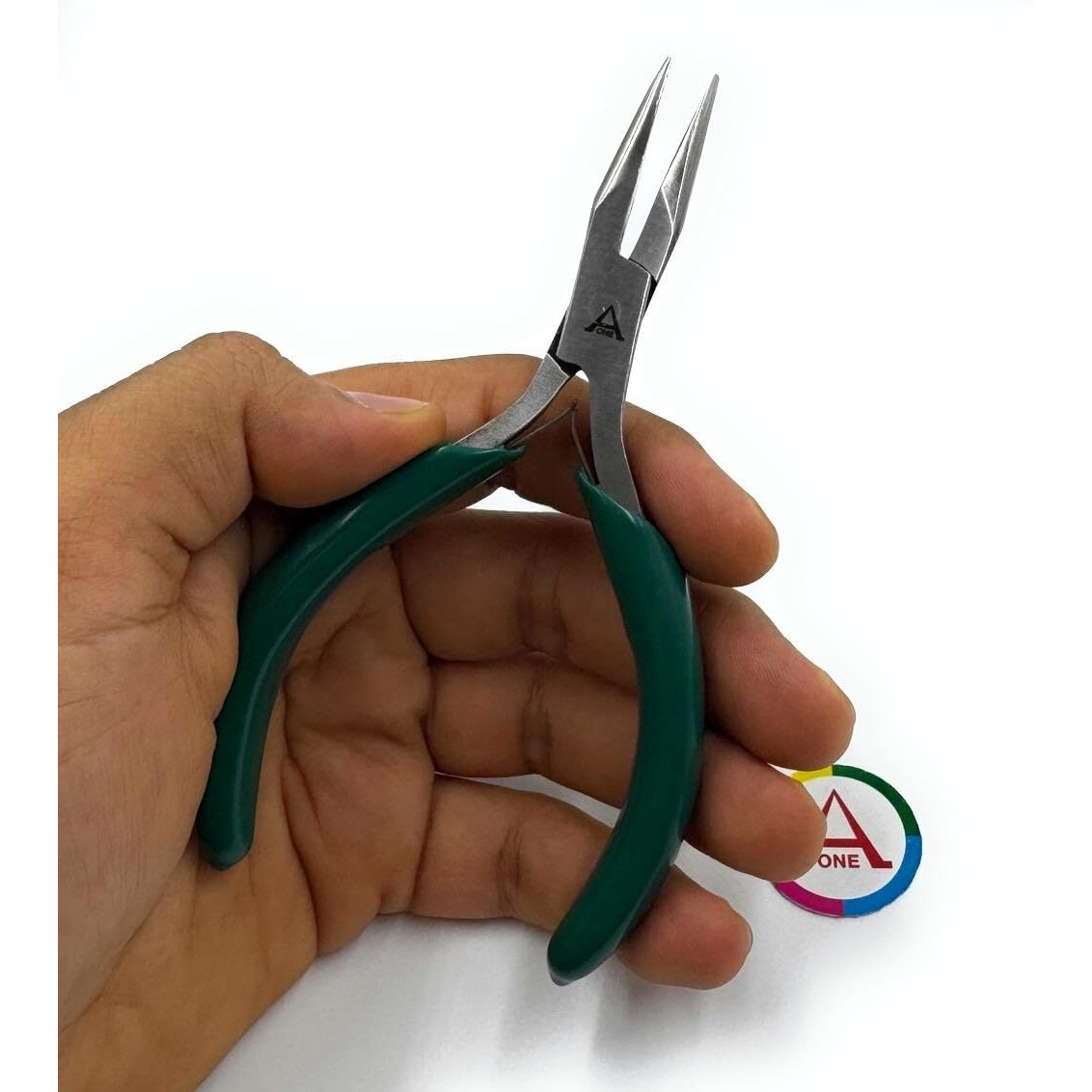 Aone Chain Nose Half Round Steel Value Plier Multipurpose For Jewellery Making, Wire Wrapping, Beading Jewellery, Model Making & Hobby Crafts Diy