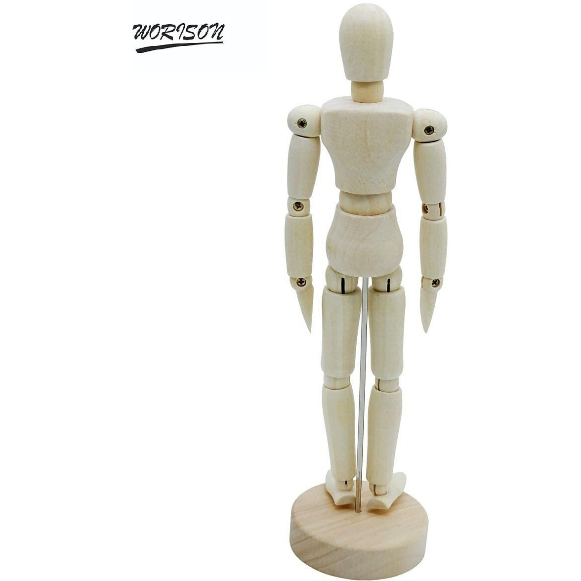 Worison Wooden Manikin Male (12 Inch)