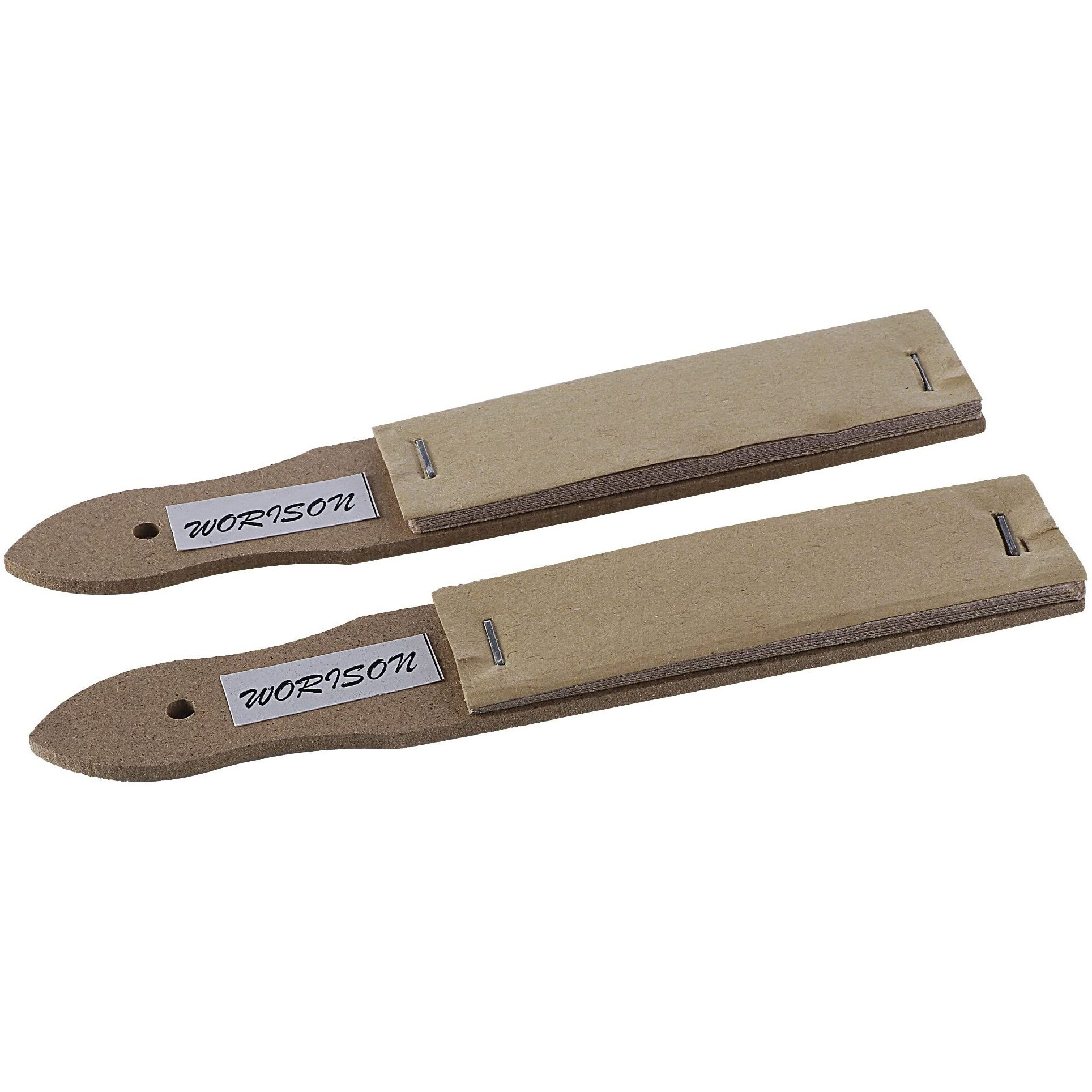 Worison 2 Pcs Sketch Sandpaper Pencil Sharpener Lead Pointer Art Drawing Tool