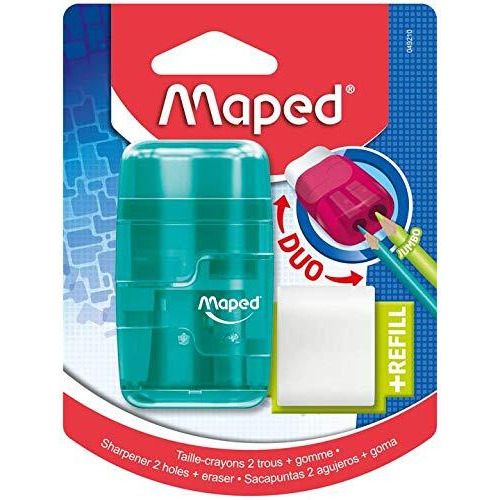 Maped Connect - 2 Holes Basic With Earser Blister