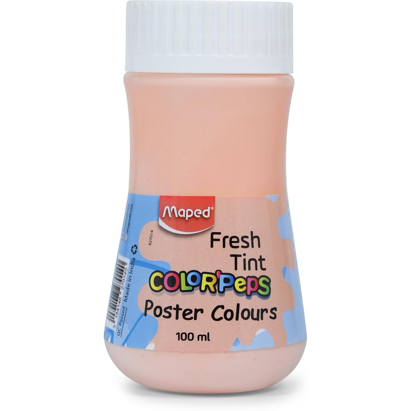 Maped Poster Colour 100Ml- Fresh Tint|Poster Colour|Vibrant And Rich Colour|Safe And Non-Toxic|High -Grade Colour |Leak Proof Safety|Easy To Use|Ideal For Artistic And Children