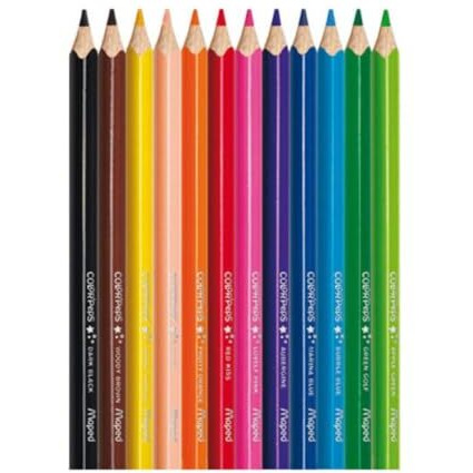 Maped Color Pencil Box - Pack Of 12 (Multicolor)