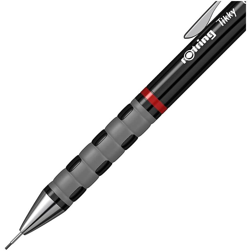 Rotring Roting - Pencil Tikky Ii - Mechanical Pencil Black - Use 0.7 Mm Leads