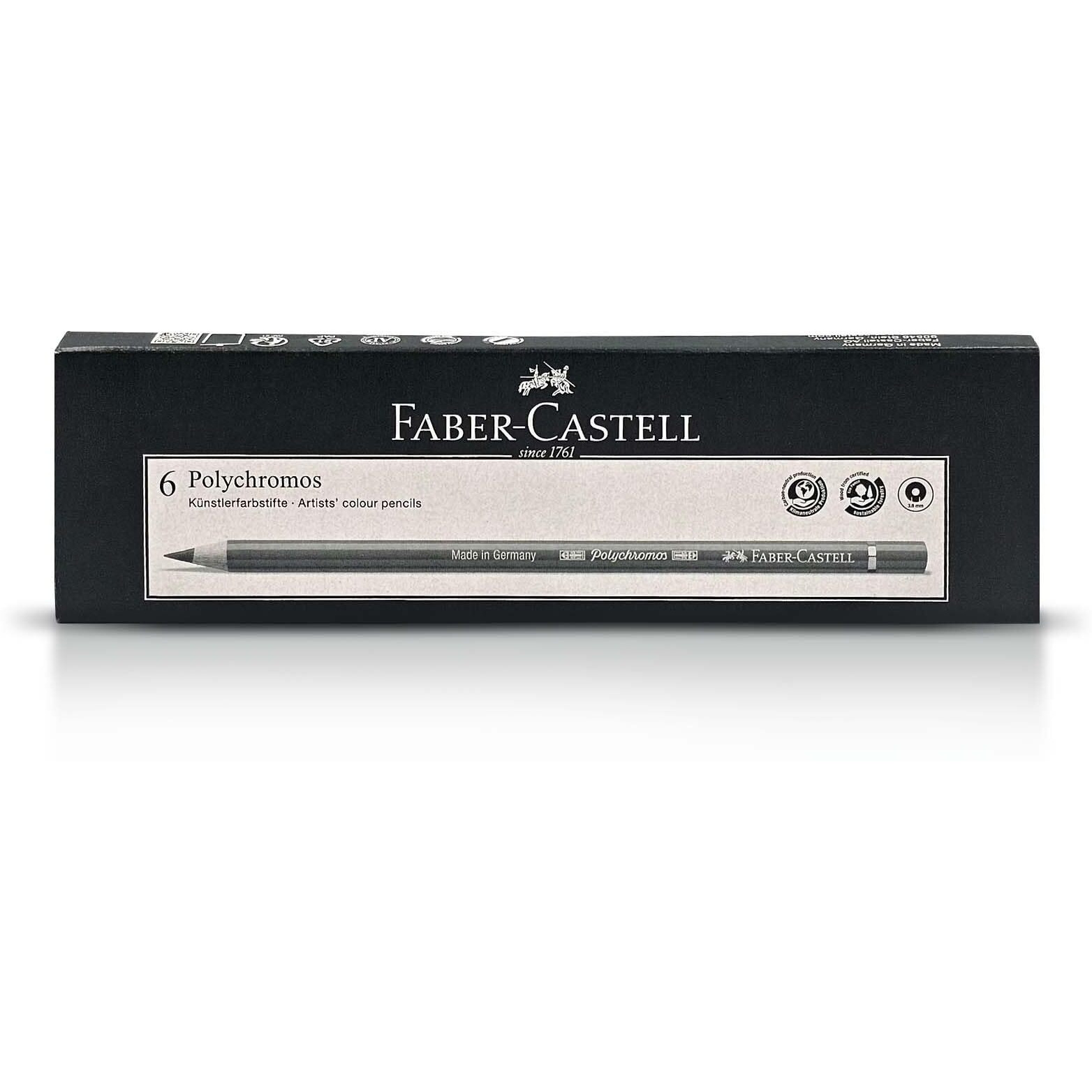 Faber-Castell Polychromos Artist Colour Pencils Warm Grey Ii