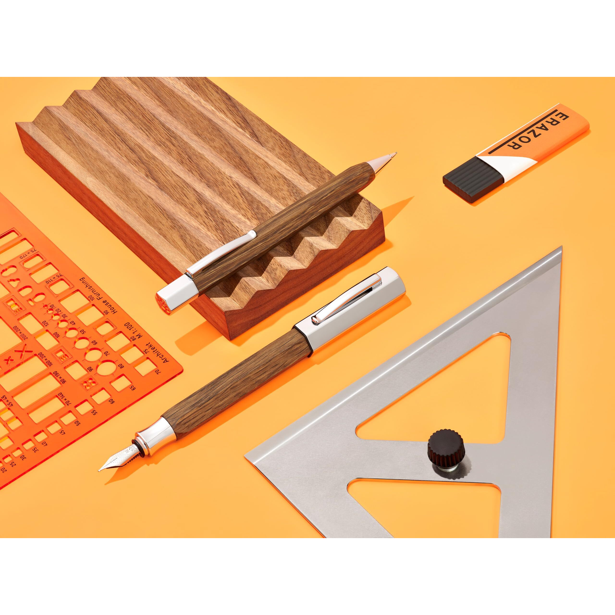 Ondoro Graphite Black With Gift Box Mp (Smoked Oak Wood)