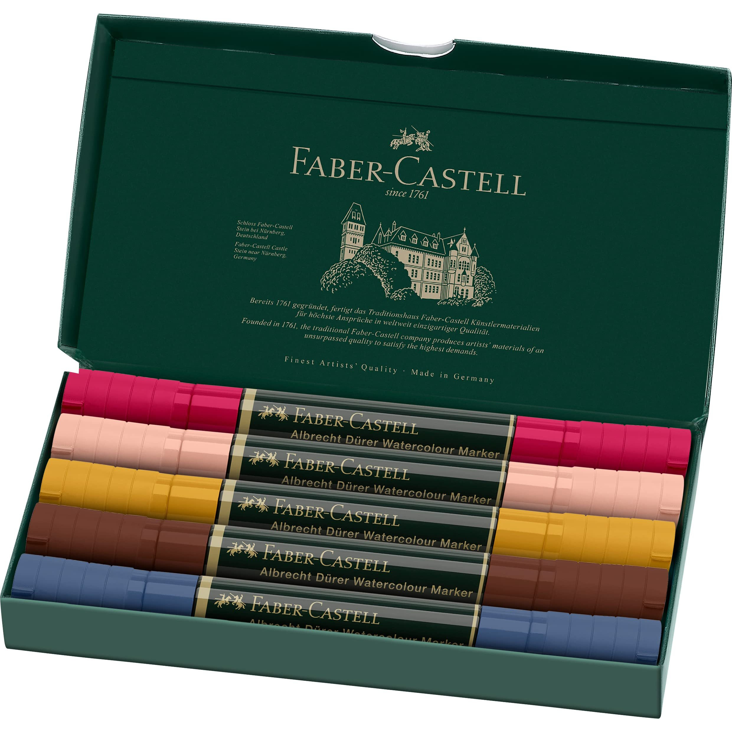Faber-Castell Albrecht Drer Watercolourmarker Potrait- Setof5