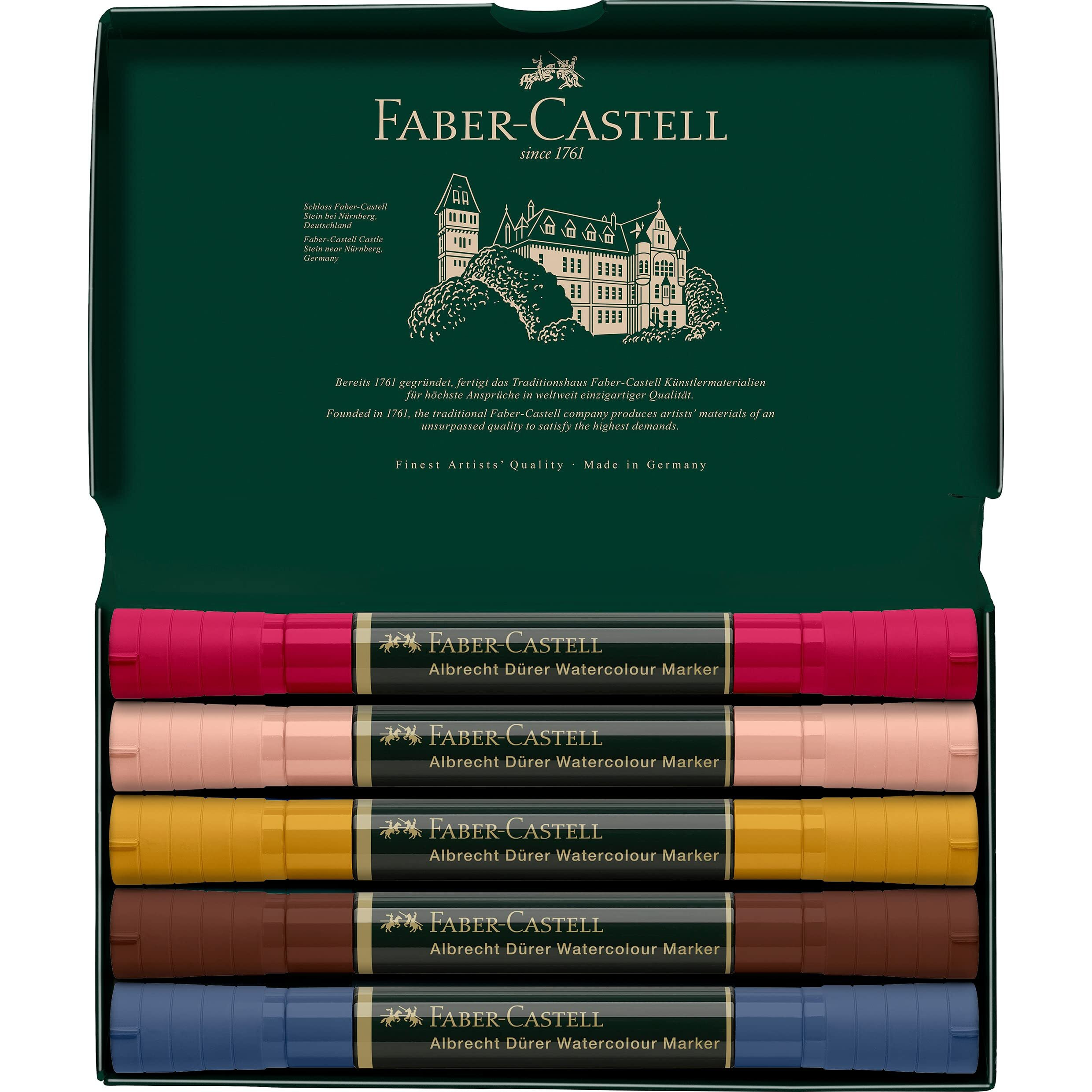 Faber-Castell Albrecht Drer Watercolourmarker Potrait- Setof5