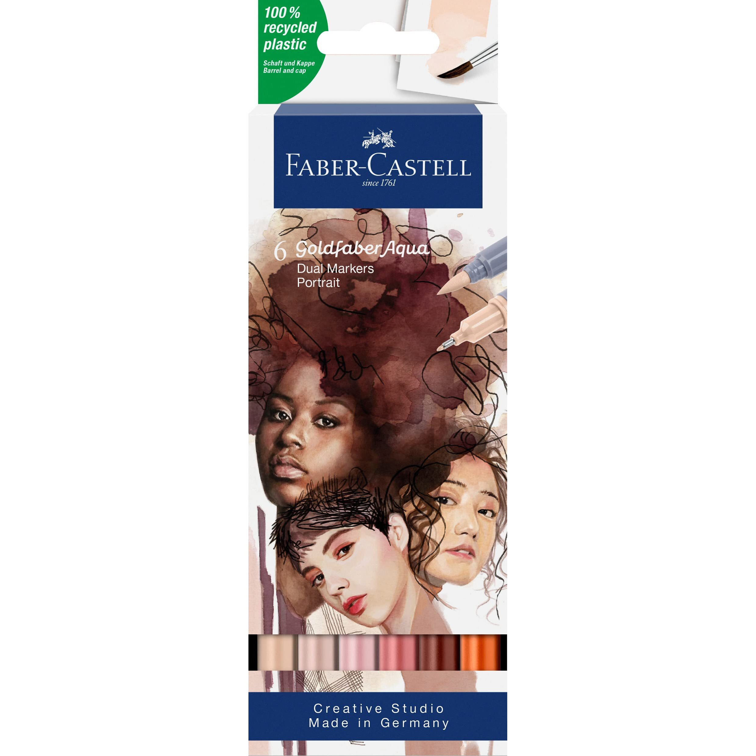 Goldfaber Aqua Dual Marker Wallet Of 6, Portrait