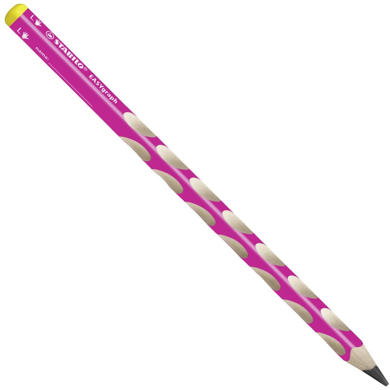 Stabilo 3.15 Mm Hb Ergonomic Graphite Wooden Pencil | Left Handed | Easygraph | Pack Of 2 | Pink