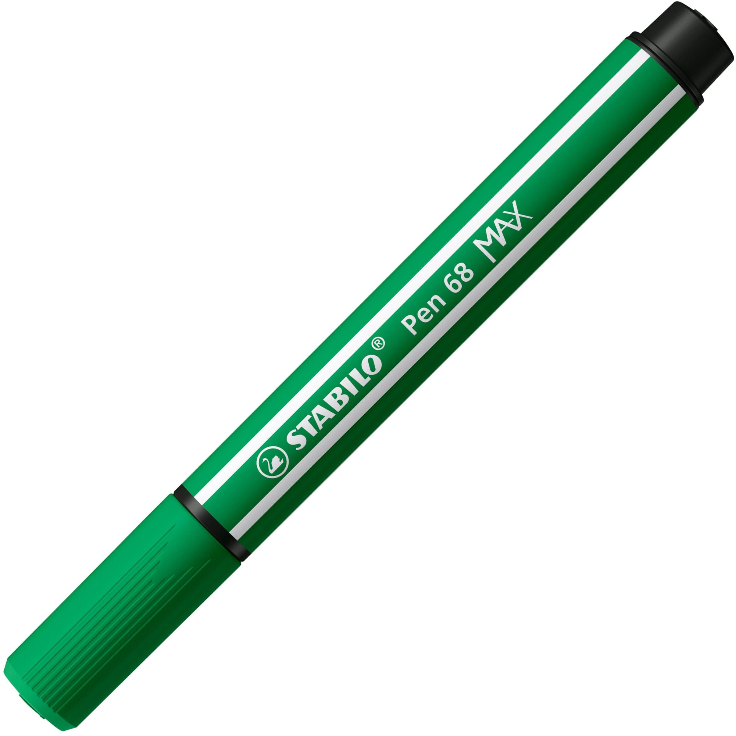 Stabilo Pen 68 Max - Arty - Premium Fibre-Tip Pen With Chisel Tip - Pack Of 4 - Assorted Colours