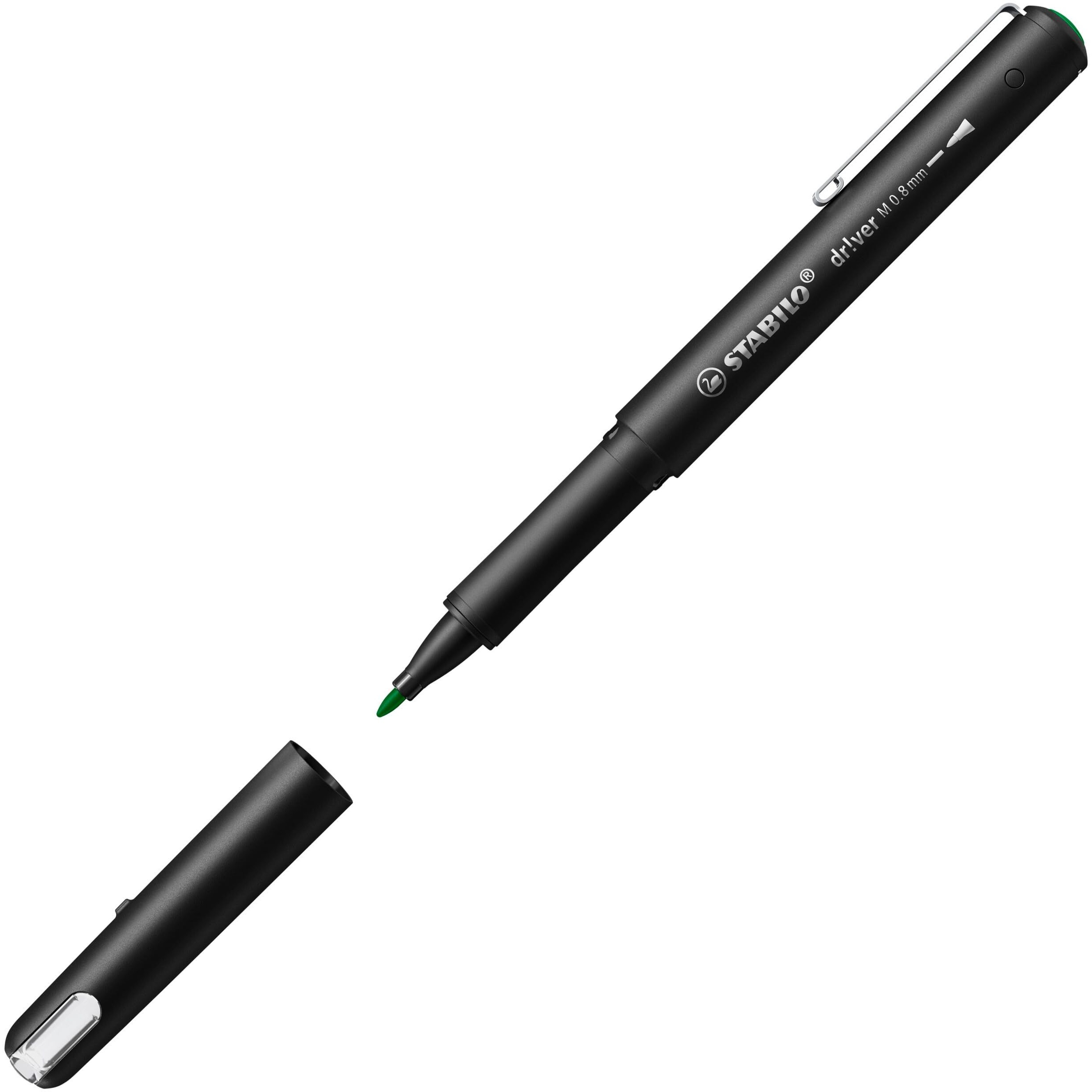 Stabilo Premium Fineliner | 0.8Mm | Medium | Green | DrVer Series