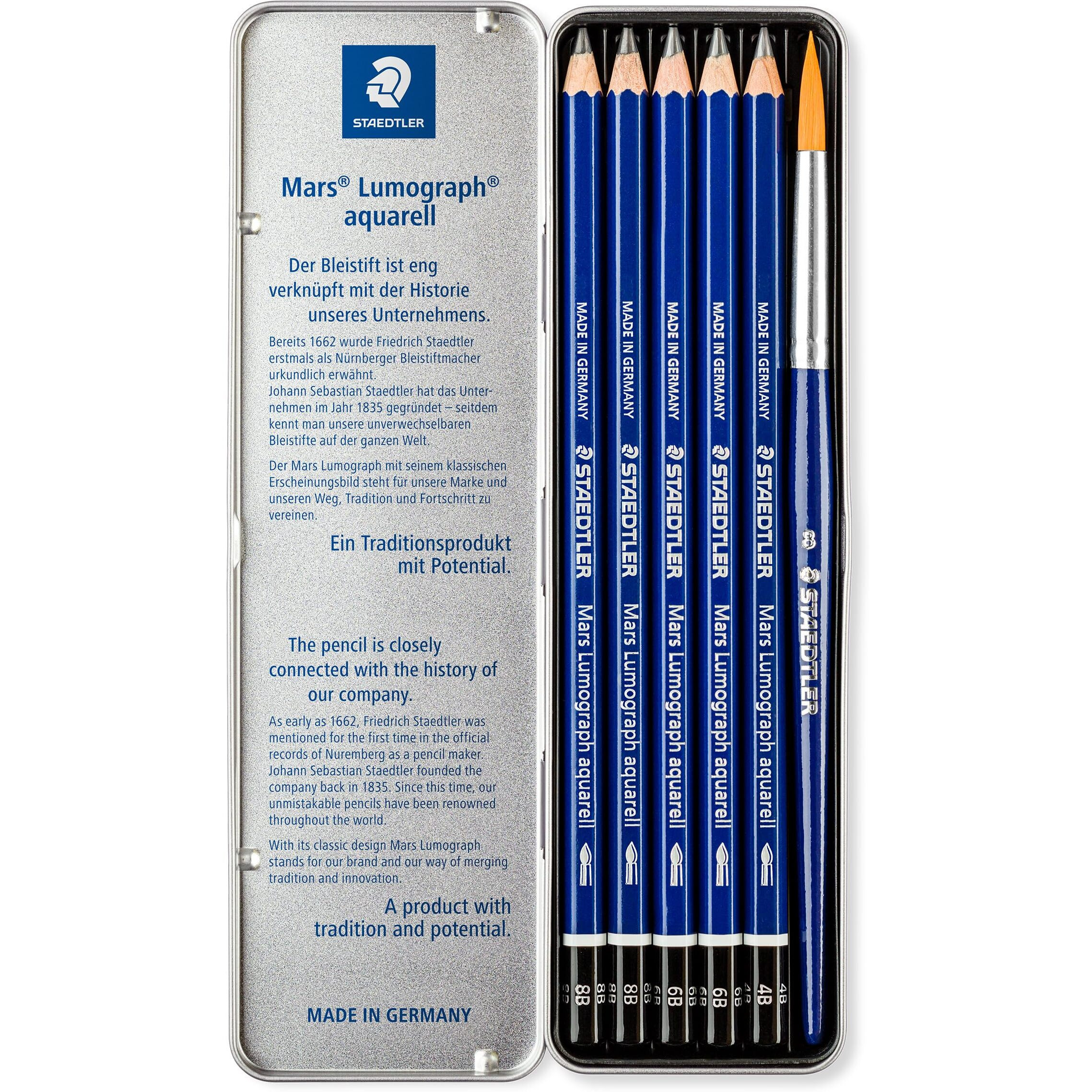 Staedtler Lumograph Aquarell Watercolour Pencil Set