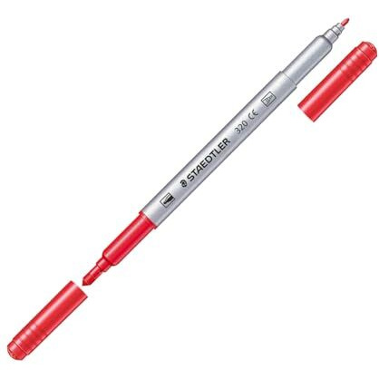 Staedtler Fibre Tip Marker Pen Set 2 Tips 120 Clrs Wallet Pack