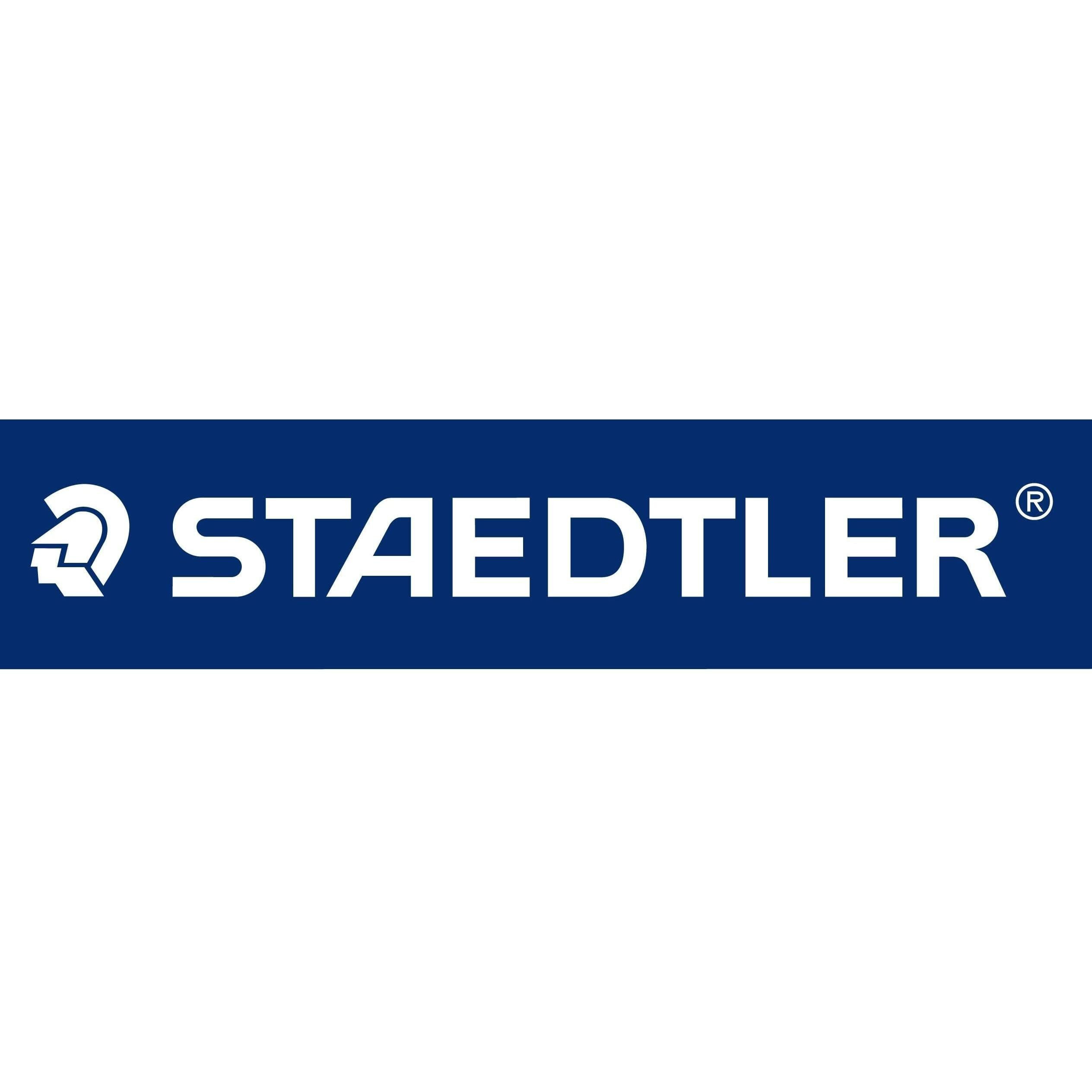 Staedtler Triplus Office Fine Point Tip Set In Black Box (334,437,774 25,362) With A Ruler