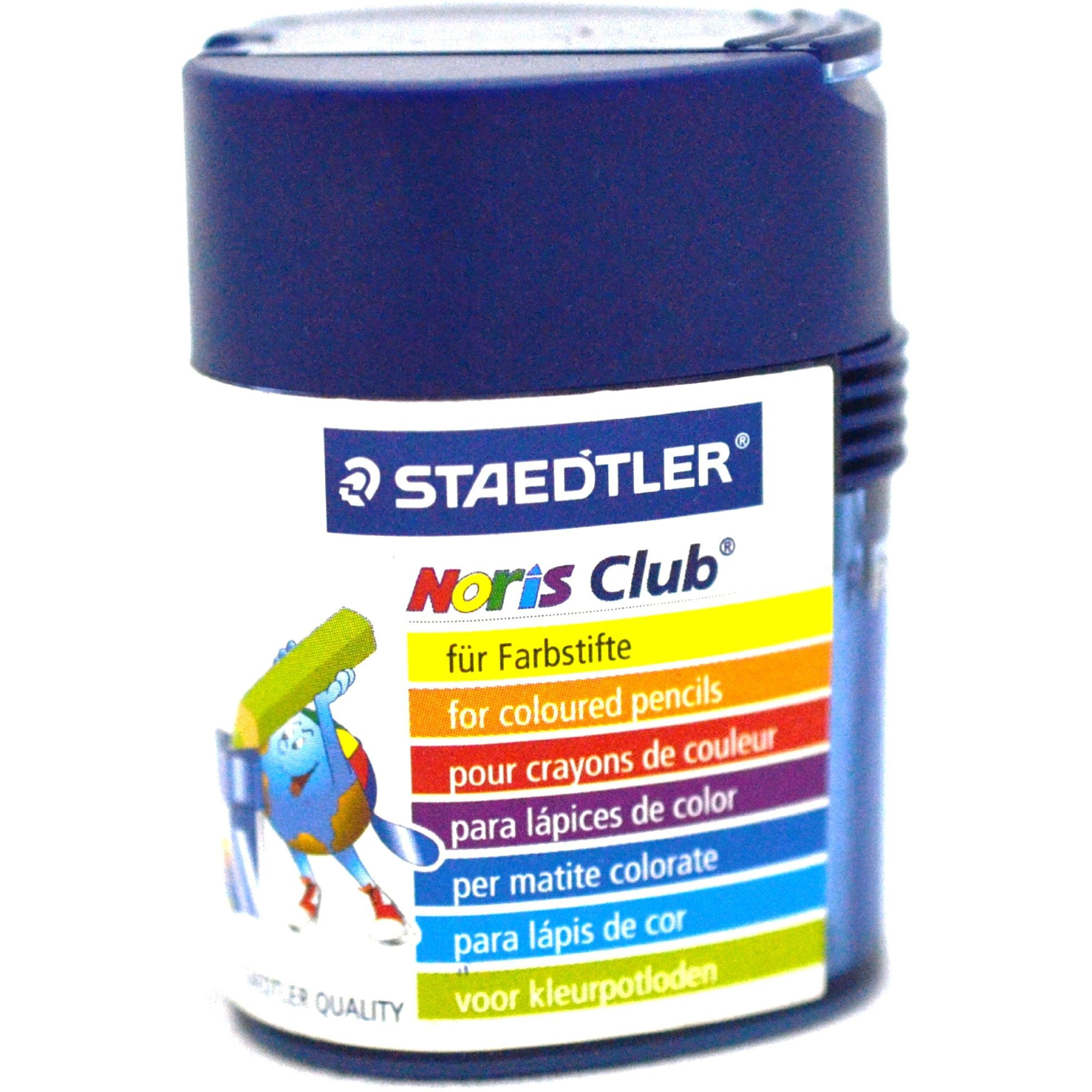 Staedtler Tub Sharpner Single Hole (Multicolor)