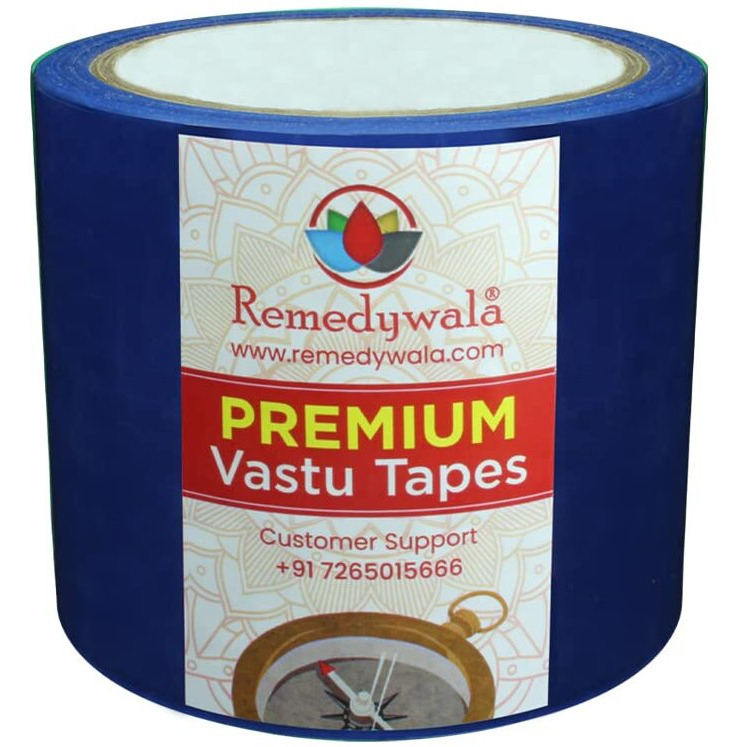 Remedywala Vastu Color Floor Tapes Red,Yellow,Green,Blue And White Combo (3 To 4Inch Wide) (20 Meter Approx)