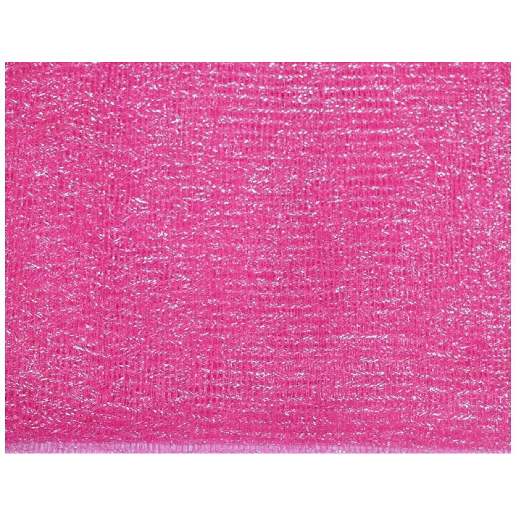 L B Flower Mesh Net For Bouquet Decor | Gift Wrapping | Party Hall Decor | Party Celebration | Net Decoration (9 Yard) (Pink)