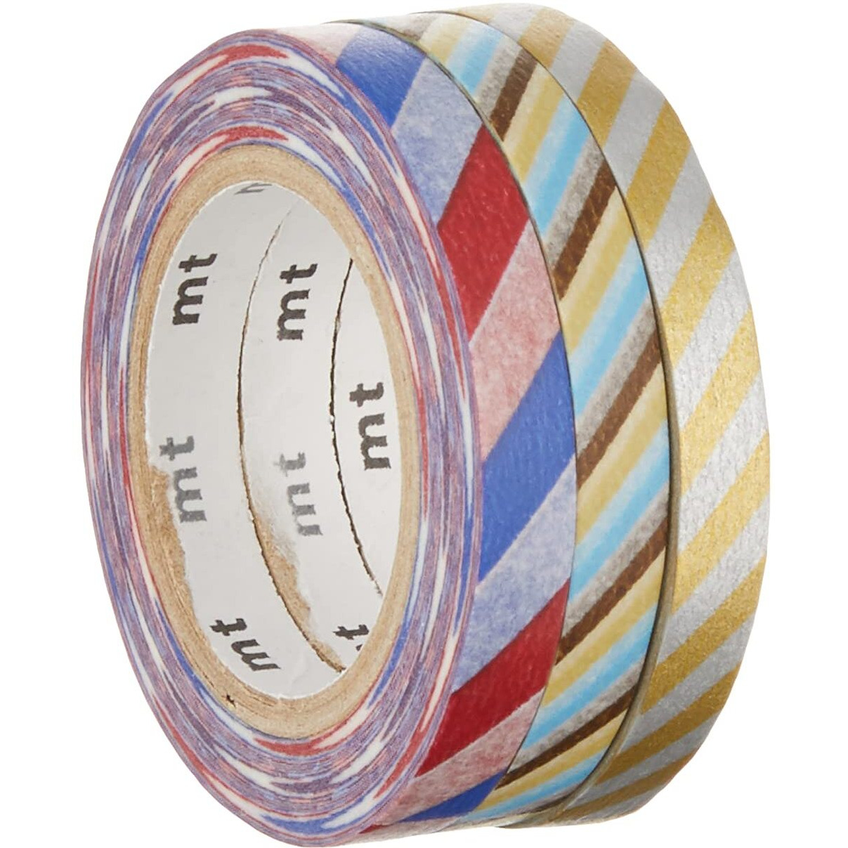 Mt Washi Masking Tape, Slim, Twist Cord C, 6Mm X 10M X 3 (Set Of 3)