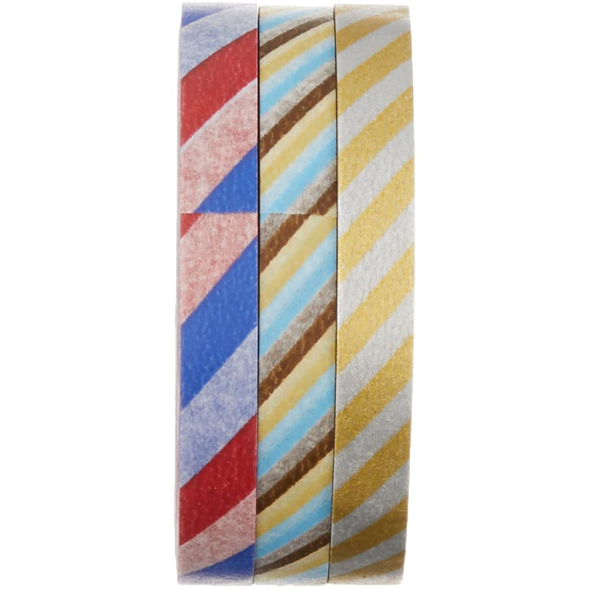 Mt Washi Masking Tape, Slim, Twist Cord C, 6Mm X 10M X 3 (Set Of 3)
