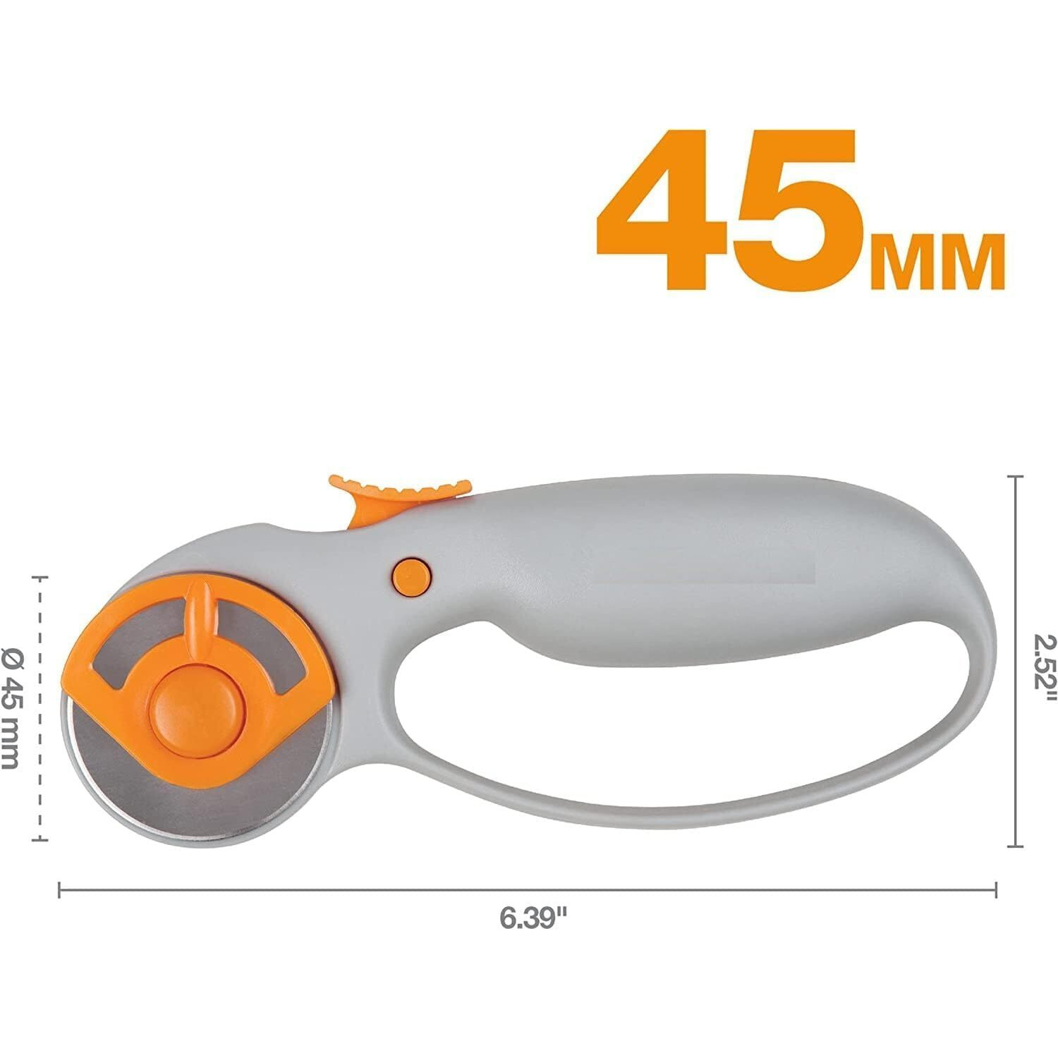 Pashandoz Precision Crafting Tools 45Mm Rotary Cutter For Professional Rotary Cutting Blade For Cricut Crafting Machine Rotary Cutter Machine For Fabric Diy Crafting Loop Rotary Cutter
