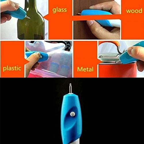 Swopply Power Engraving Pen Etching Carving Name Engrave It Electric Machine With Extra Tool Nib For Jewellery And All Glass Metal Plastic Wood