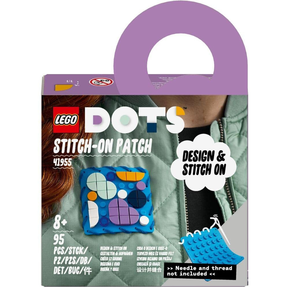 Lego Dots Stitch-On Patch 41955 Diy Craft Decoration Kit (95 Pieces)