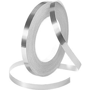 Jb Export Silver Tile Sticker Waterproof Gap Sealing Tape Strip Self-Adhesive Decoration Tape For Floor, Tiles And Wall Decoration (0.5Cm X 50M)