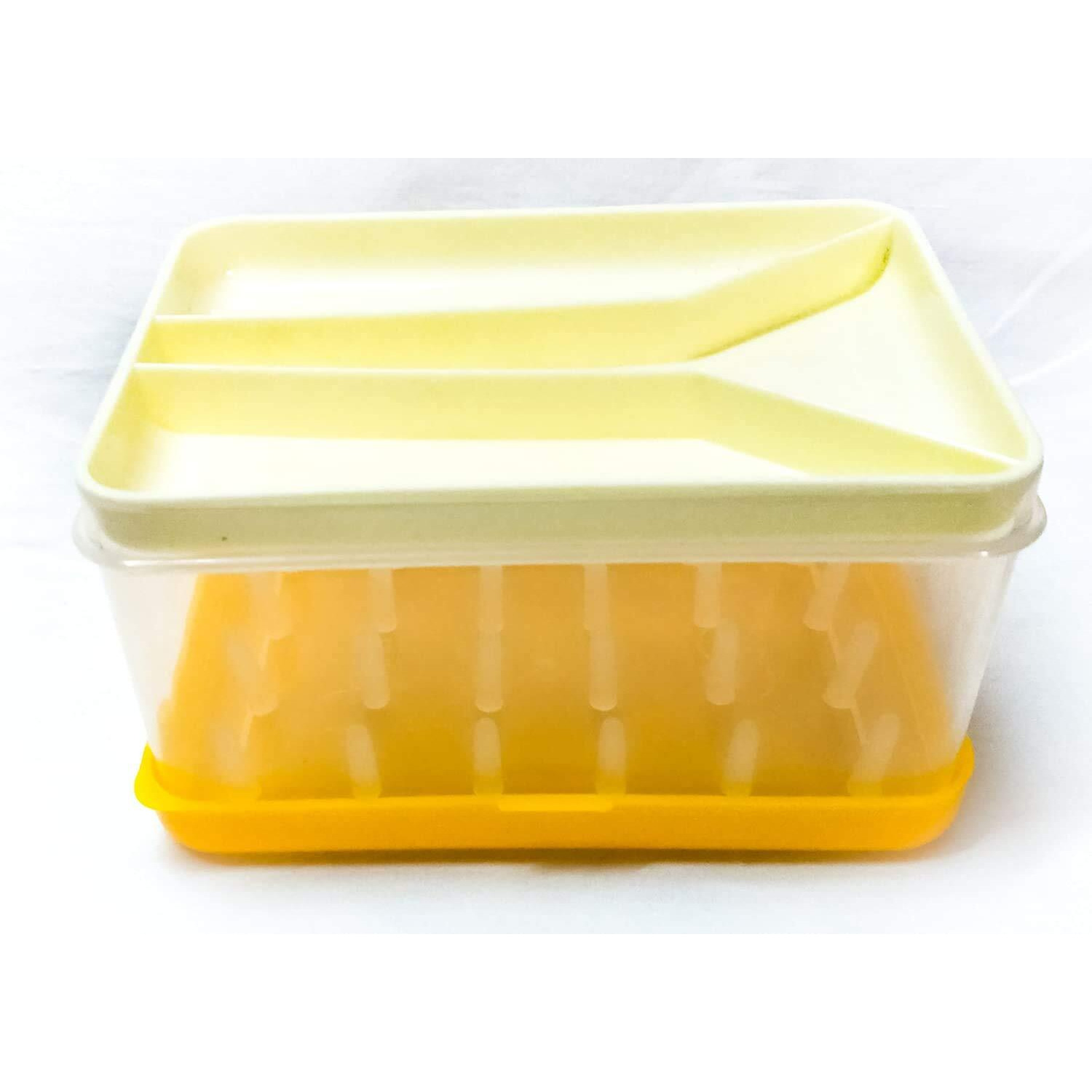 Sygnius Sewing And Stitching Tailoring Thread & Needle Storage Box By Redsign| Plastic Box| Embroidery Box For Thread Needles| Transparent Plastic Sewing Thread 24 Spool Box (Set Of 1)