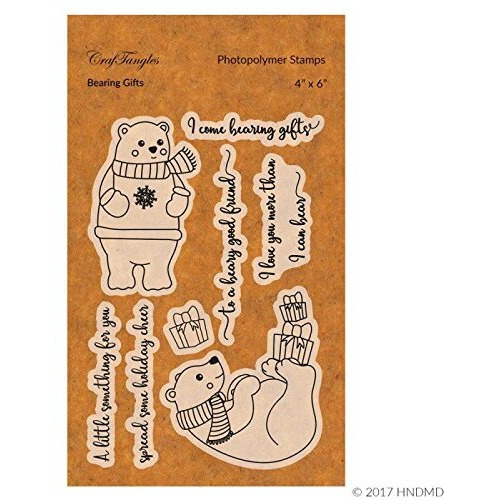 Craftangles Photopolymer Stamps  Bearing Gifts