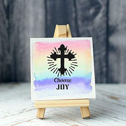 Craftreat Word Stencils For Christmas - Choose Joy - Size 6X6 Inches - Word Stencils For Christmas - Christmas Stencils For Craft - Stencils For Christmas - Stencils In Christmas Shapes