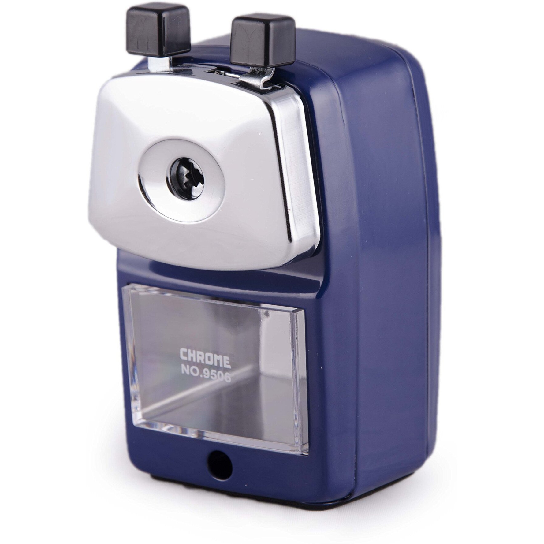 Chrome 9506 - Metal Body Pencil Sharpener (Blue)