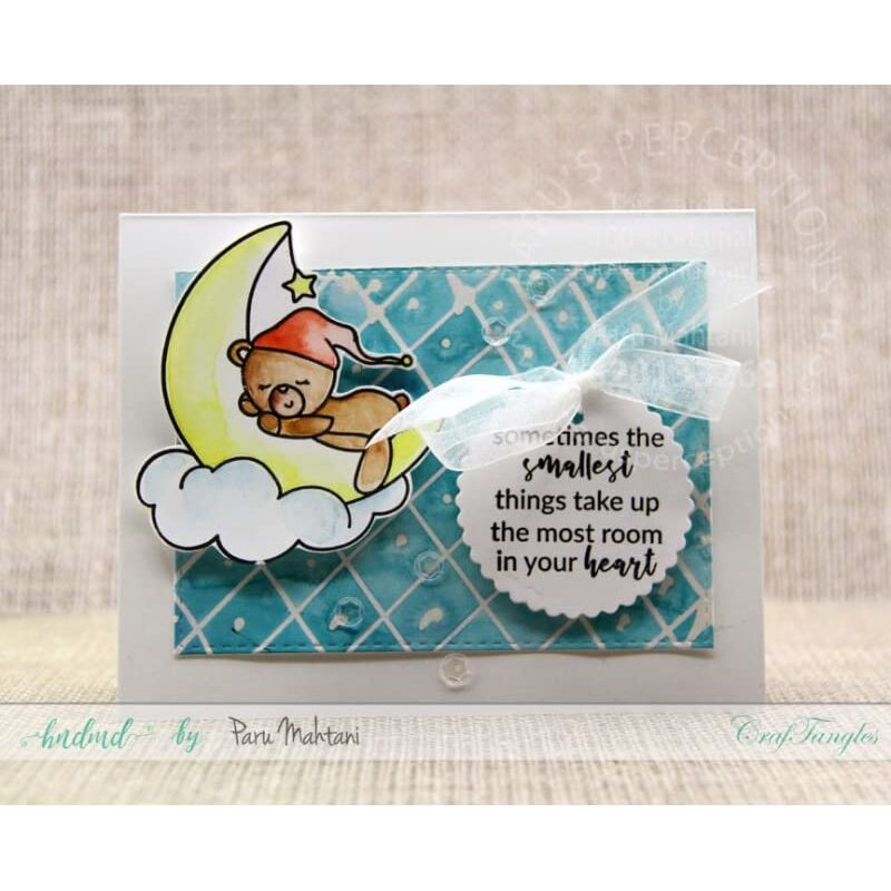 Craftangles Photopolymer Stamps - Hello Baby