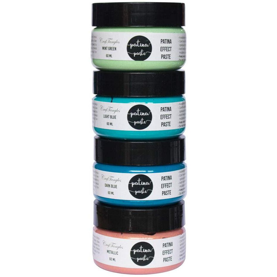 Craftangles Patina Effect Texture Paste (Set Of 4)