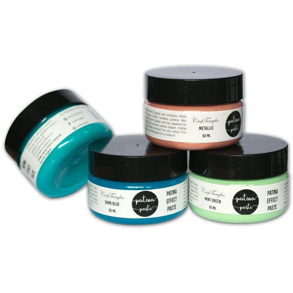 Craftangles Patina Effect Texture Paste (Set Of 4)