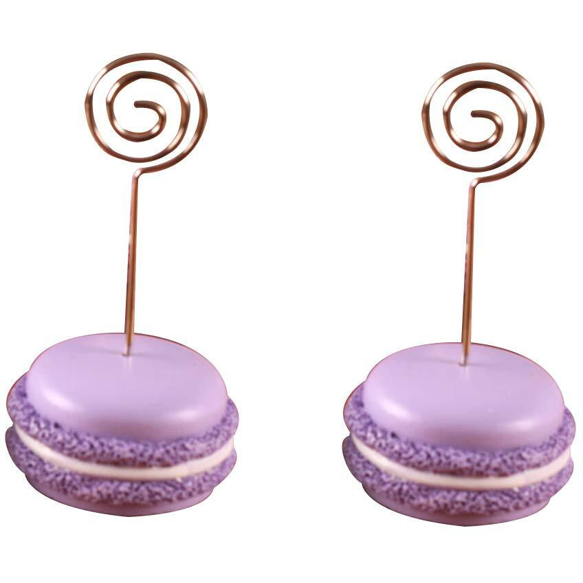 Ez Life Macroon Message Holder - Lavender (Pack Of 2)