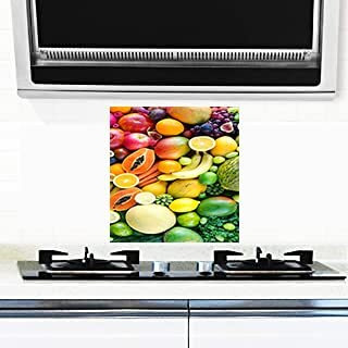 My D Square Fruit Posters, Vegetable Wall Paper For Kitchen Kids Living Room Office Shop Size 12 X 18 Inch Self Adhesive Vinyl, Dfp301
