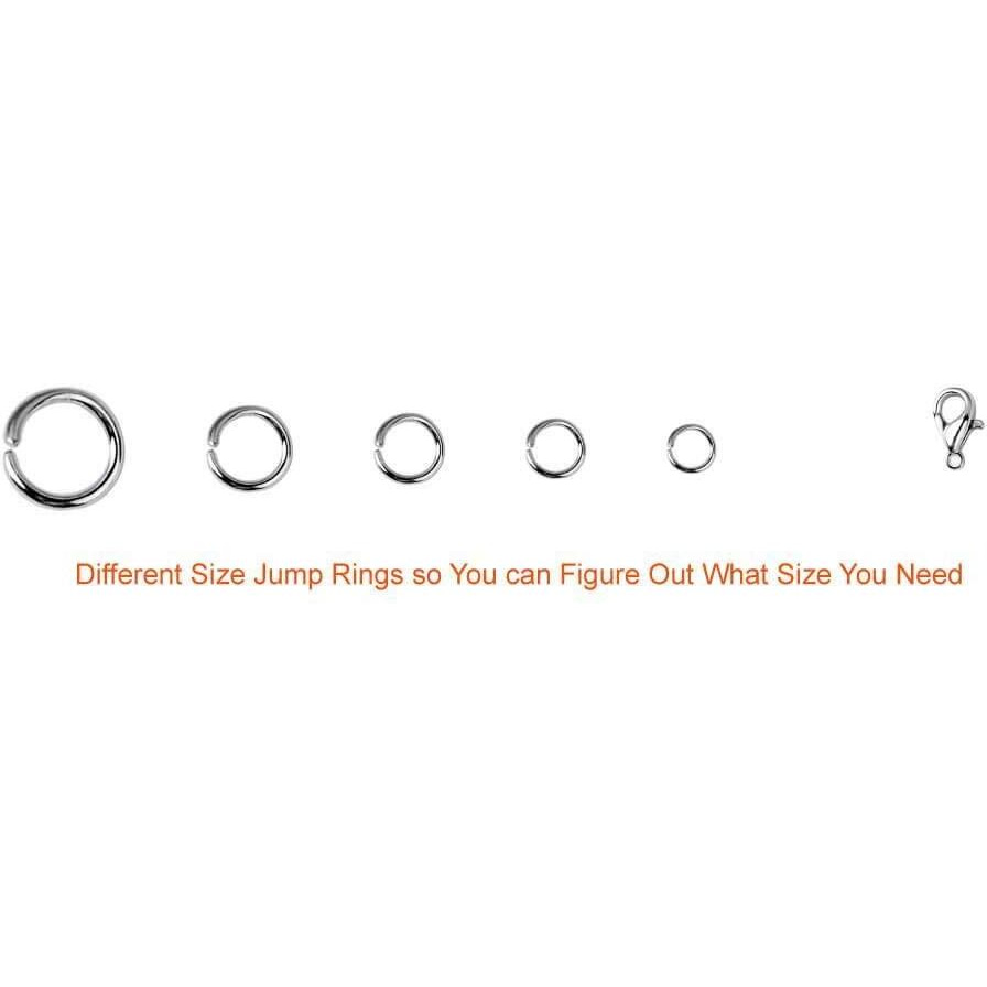 Diy Crafts Design No  3, Pack Of 1 Set, Silver Jump Rings With Lobster Clasps And Jewelry Pliers For Jewelry Making Supplie(Design No  3, Pack Of 1 Set)