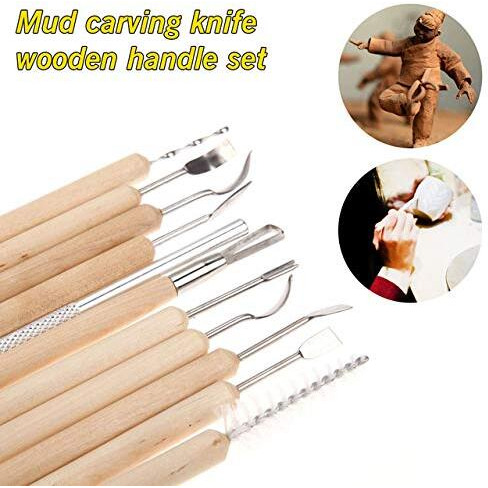 Home Buy Ceramic Clay Carving Tool Set - 11 Pcshome Buy Ceramic Clay Carving Tool Set - 11 Pcs