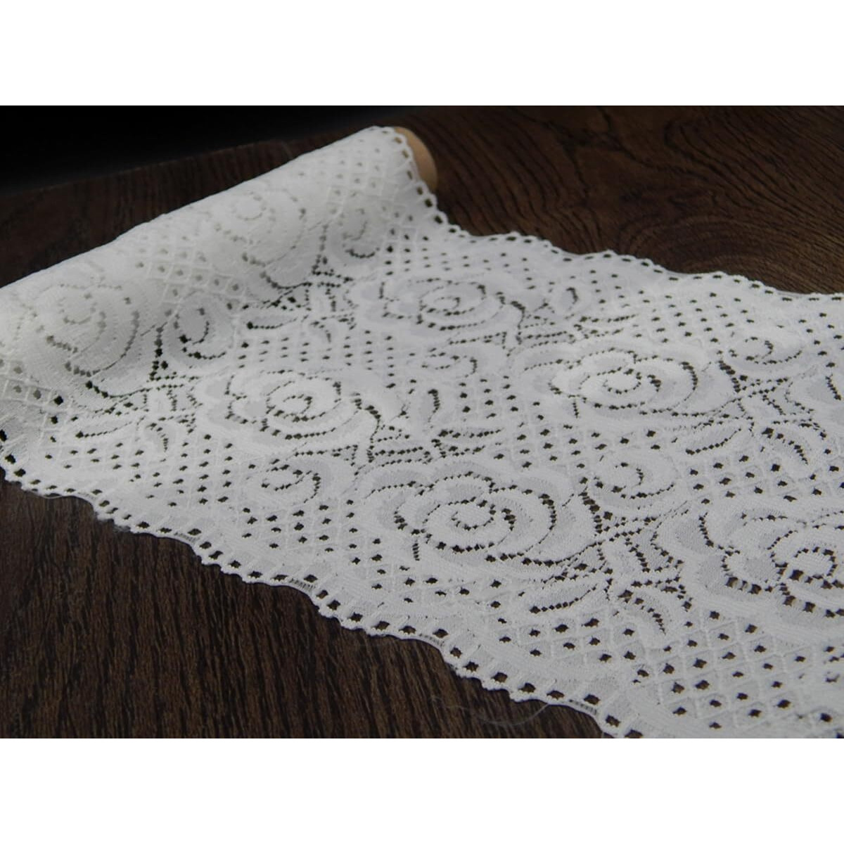 Orient Lace Craft White Net Lace And Border Material Handpicked Boutique Range Lace Trim For Sewing,Invitation Cards,Curtain Tablecloth Slipcover Bridal Diy Clothing/Accessories