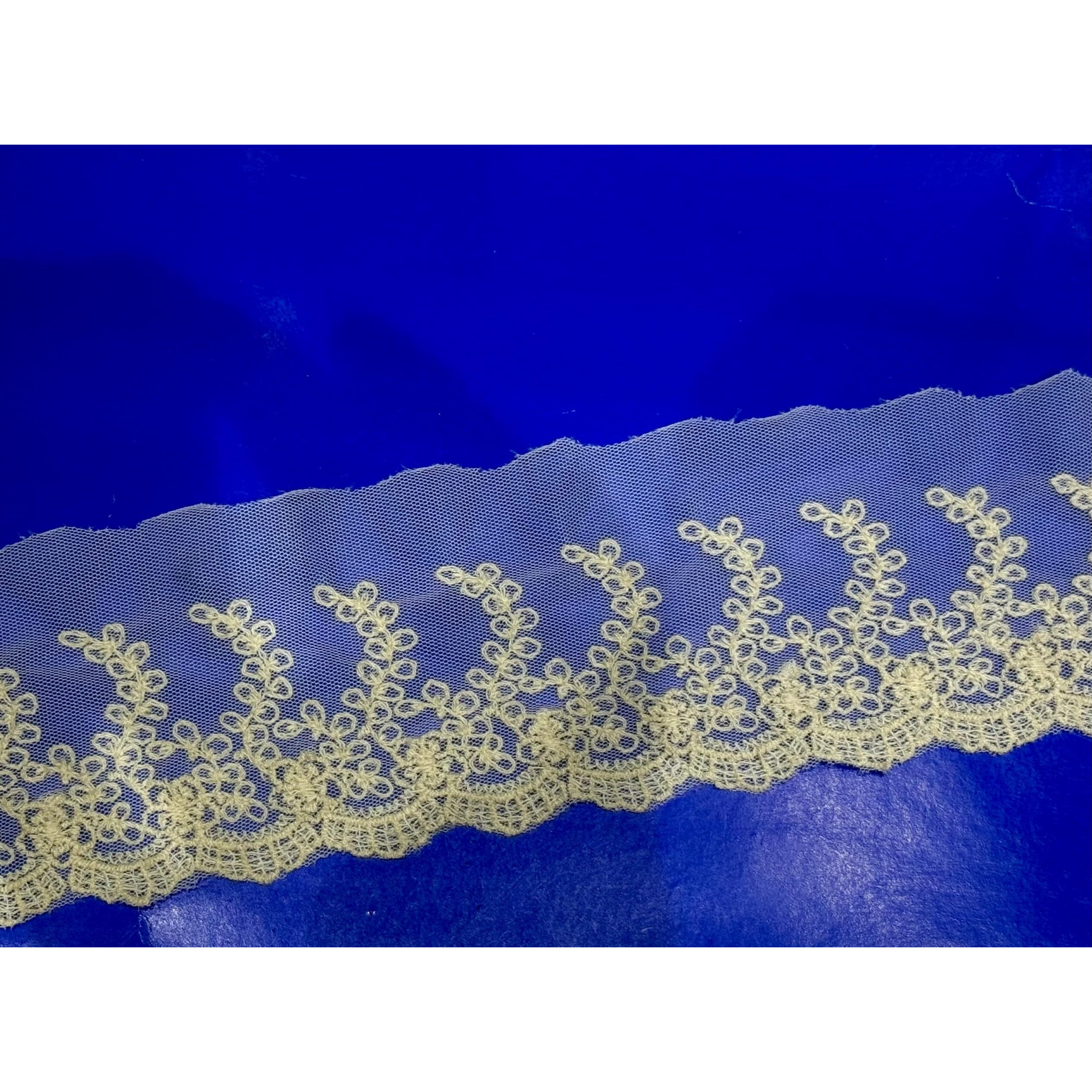 Orient Lace Craft Designer Embroidery Lace For Sewing Trim Curtain Tablecloth Slipcover Bridal Diy Clothing/Accessories 14 Meter In Length
