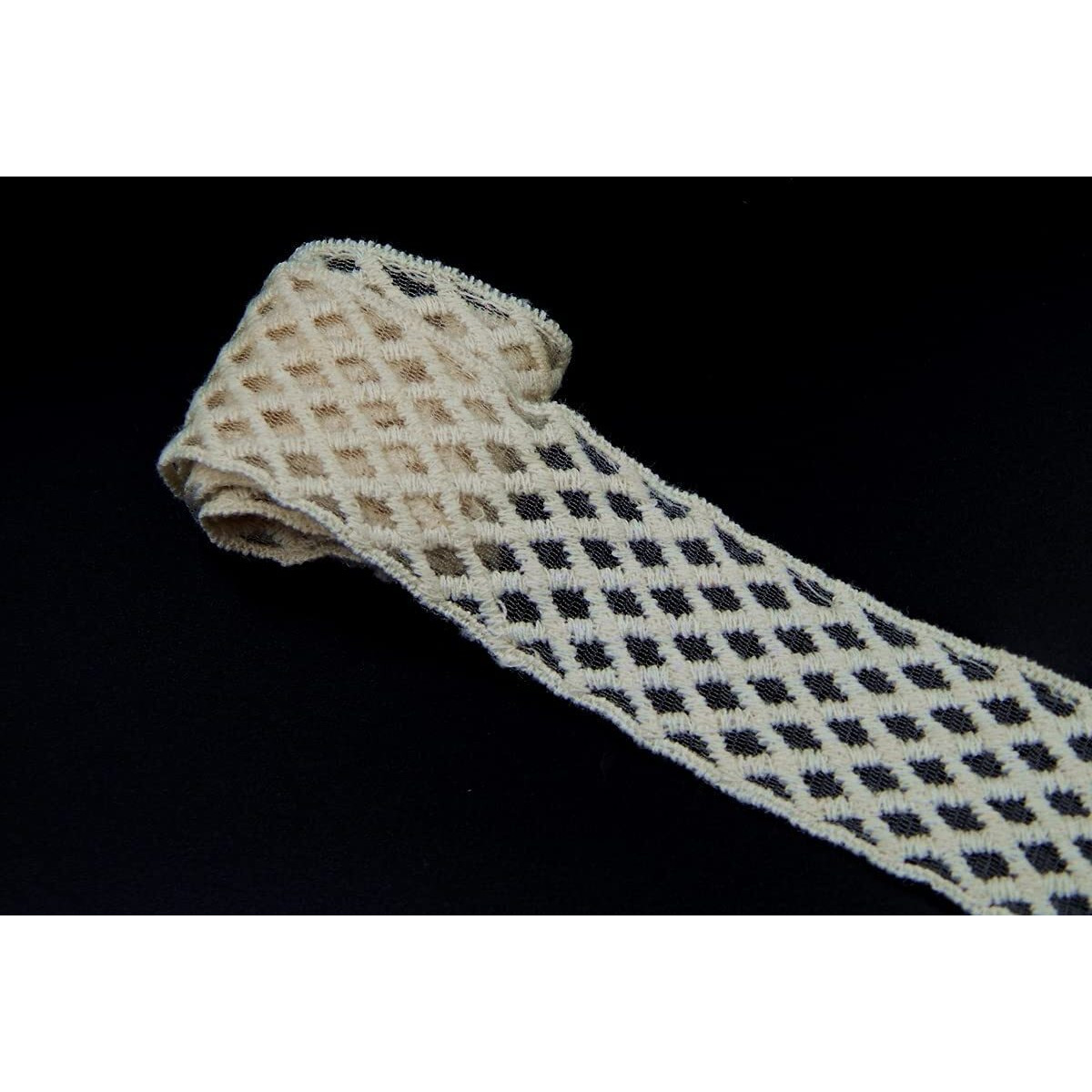 Orient Lace Craft Net Embroidery Lace And Border Material | Fine Quality Dye Able Lace Trim For Sewing,Invitation Cards,Curtain Tablecloth Slipcover Bridal Diy Clothing/Accessories