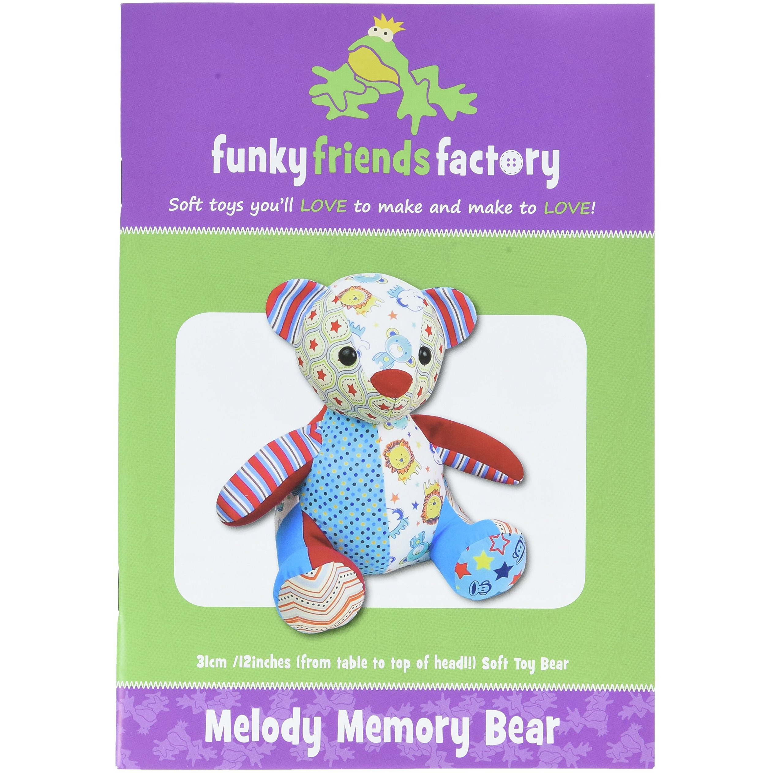 Funky Friends Factory Fff50464 Melody Memory Bear Pattern