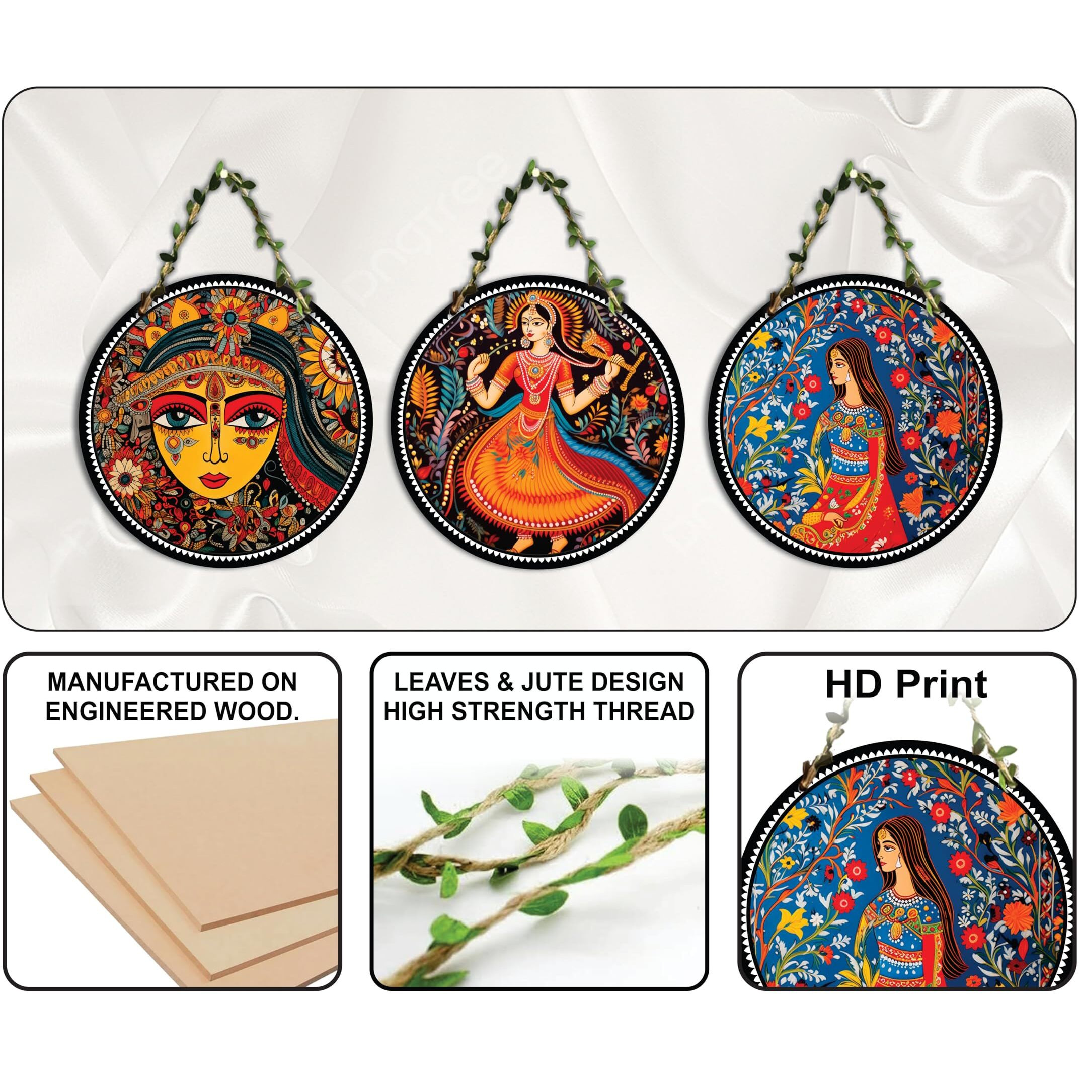 Giftplease Wall Hangings For Home Decoration | Home Decor Items For Living Room | House Decorative Items | Decorative Items For Home | Room Decor Items For Bedroom | Interior Decoration Items (Pattern-08)