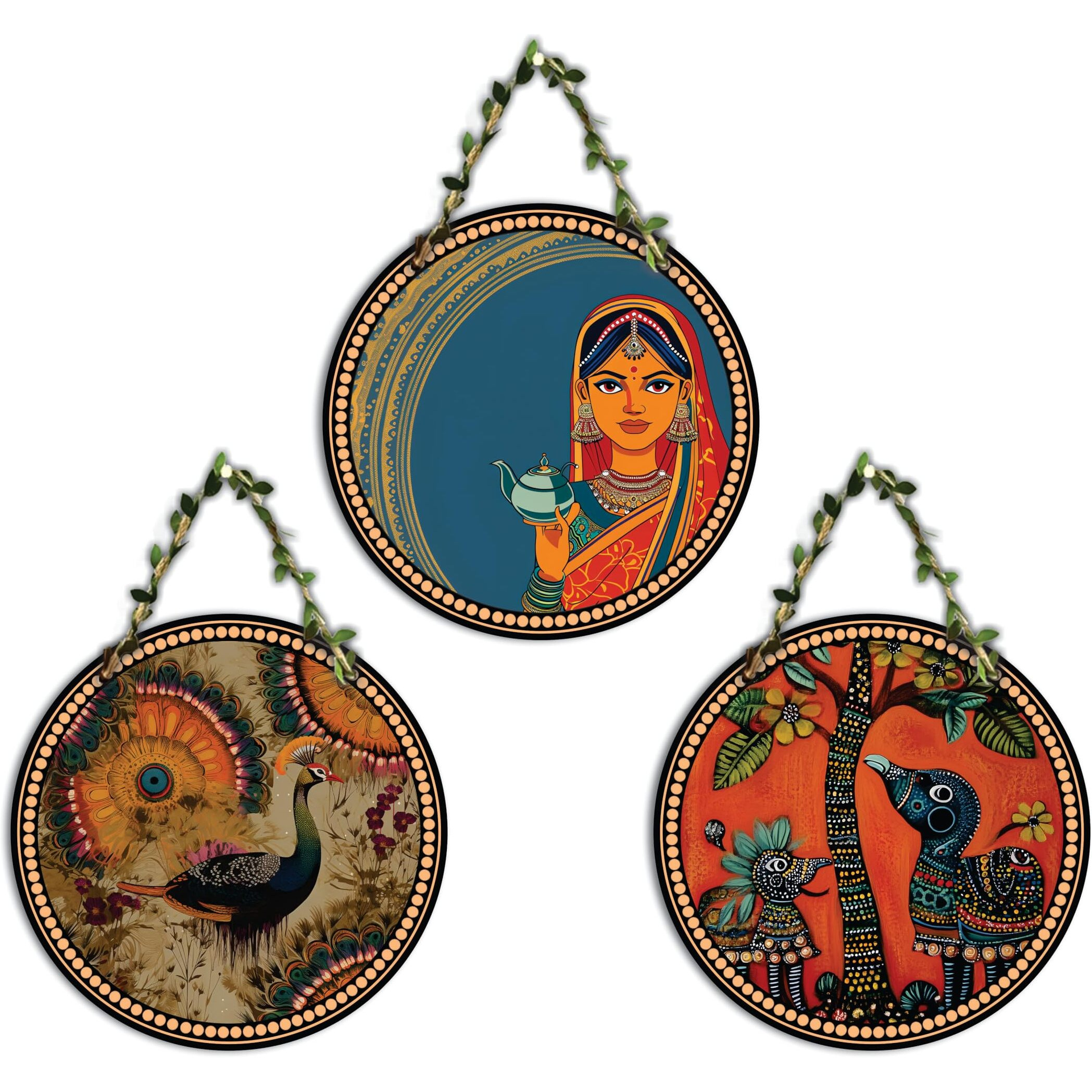 Giftplease Wall Hangings For Home Decoration | Home Decor Items For Living Room | House Decorative Items | Decorative Items For Home | Room Decor Items For Bedroom | Interior Decoration Items (Pattern-23)