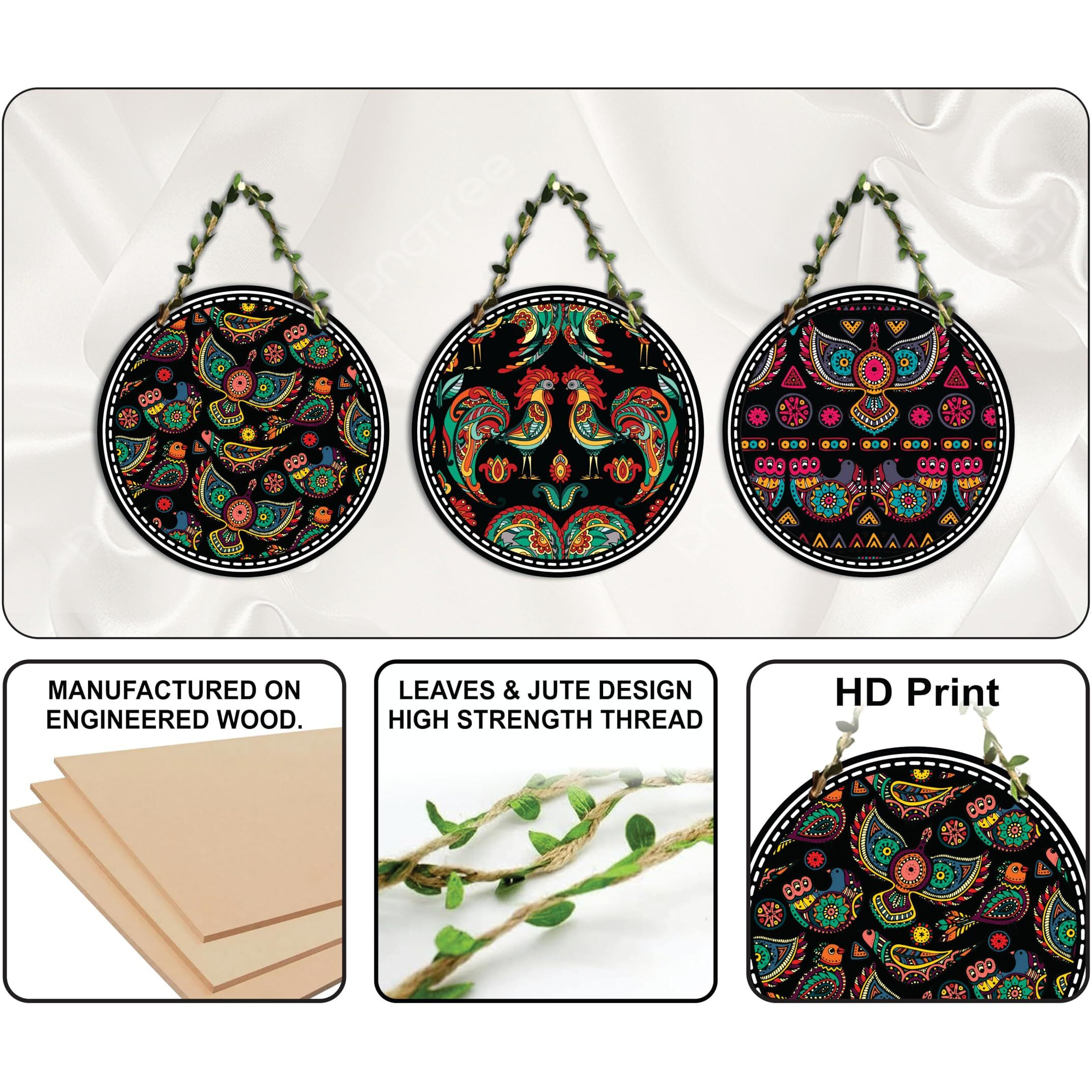 Giftplease Wall Hangings For Home Decoration | Home Decor Items For Living Room | House Decorative Items | Decorative Items For Home | Room Decor Items For Bedroom | Interior Decoration Items (Pattern-31)